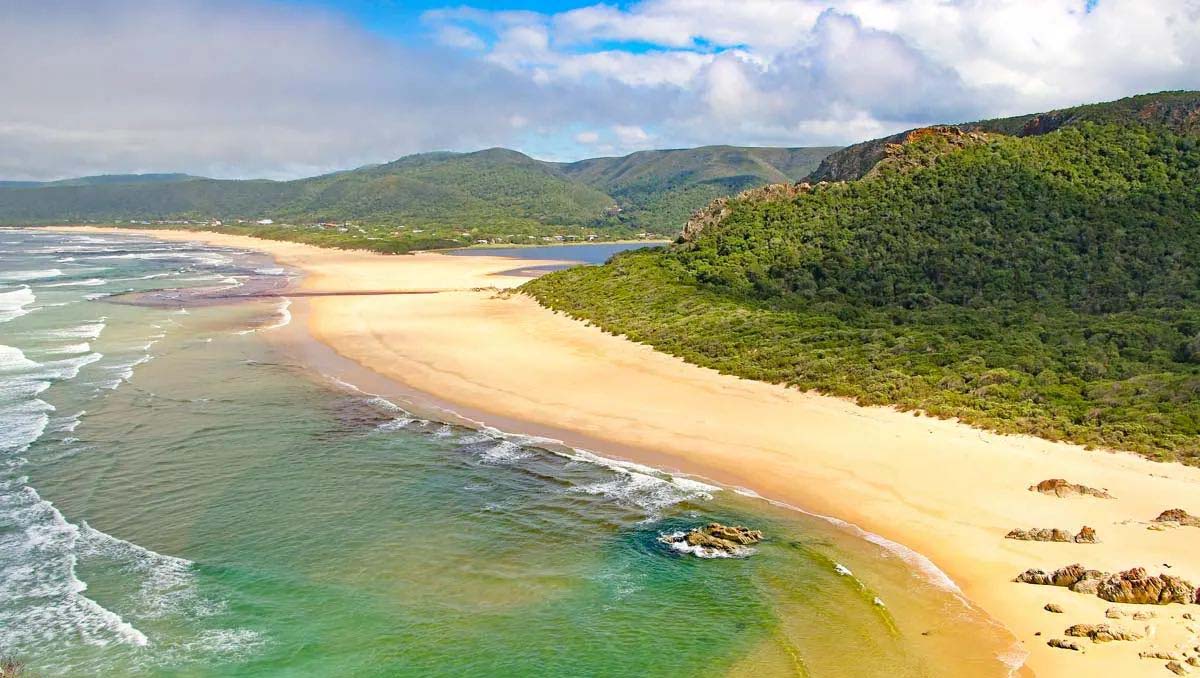 Garden-Route-South-Africa-beaches una spiaggia della garden route
