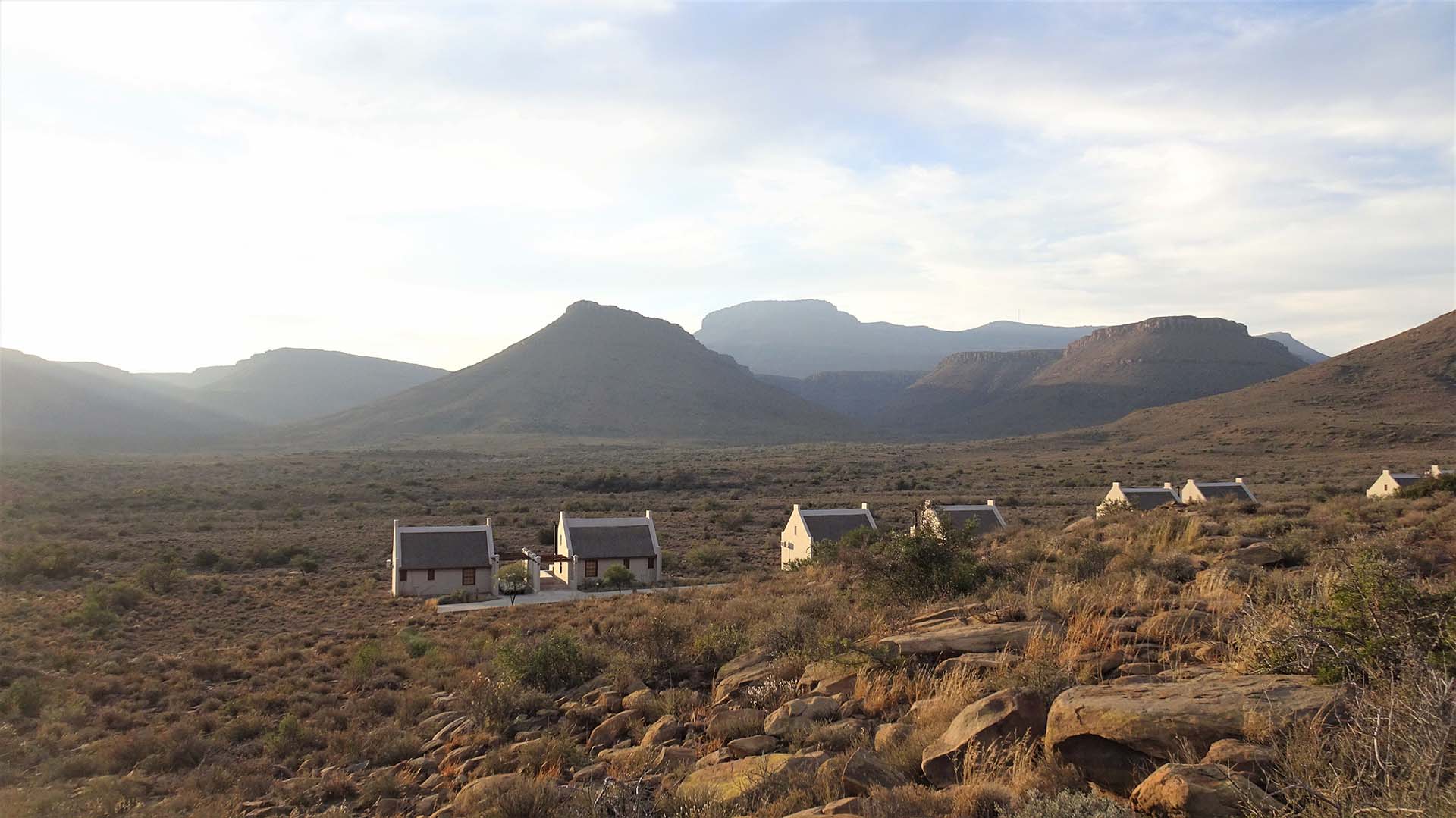 karoo national park rest camp I cottage in stile cape dutch del rest camp nel karoo national park