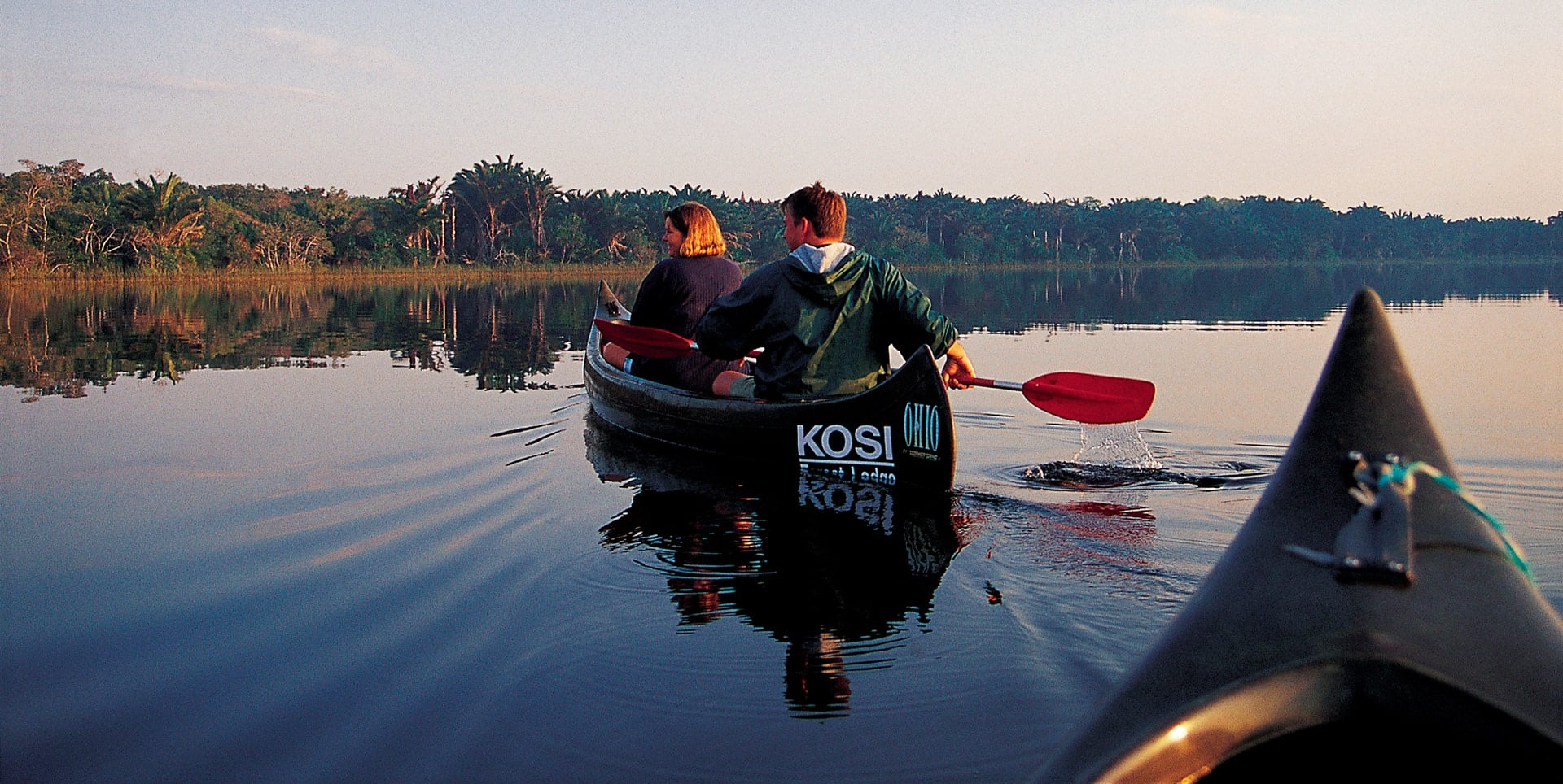 Kosi_canoe escursione in canoa dal kosi forest lodge