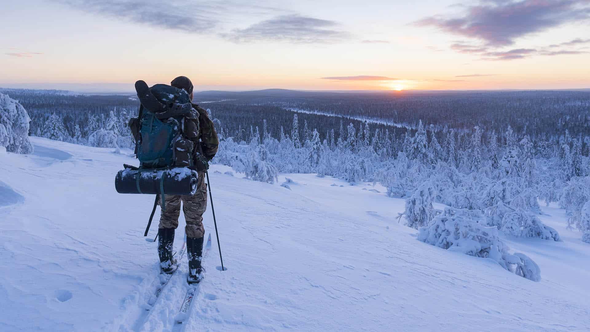 Finland_ski_Urho_kekkonen_national_park sci di fondo nell'urho kekkonen national park