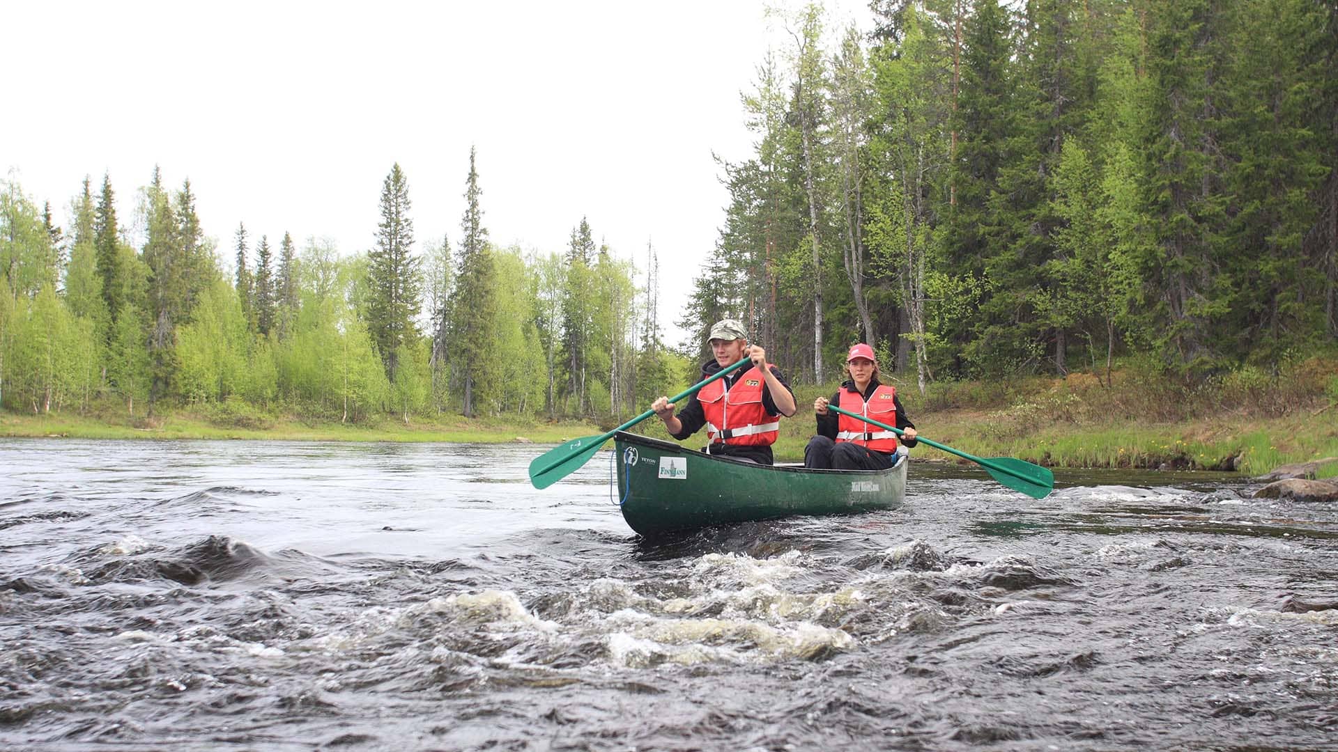 finlandia in canoa esplorare la taiga in canoa