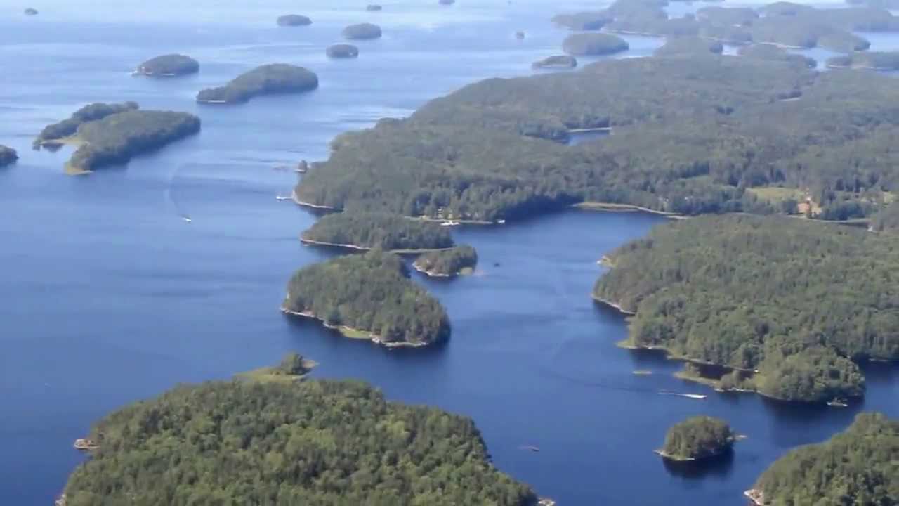 linnansaari national park finlandia vista aerea del Linnansaari National Park