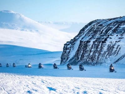 Svalbard_motoslitte