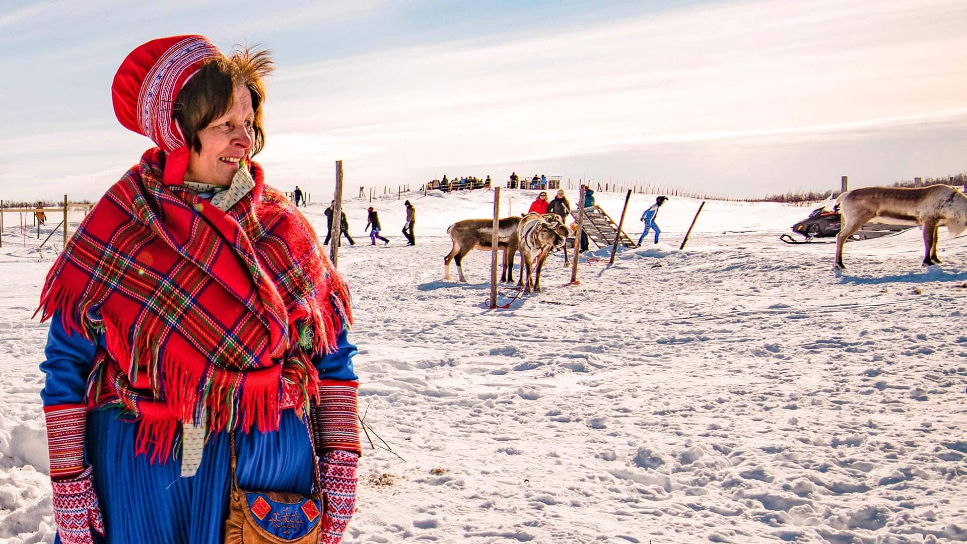 donna sami Escursione Inari-Saariselkä