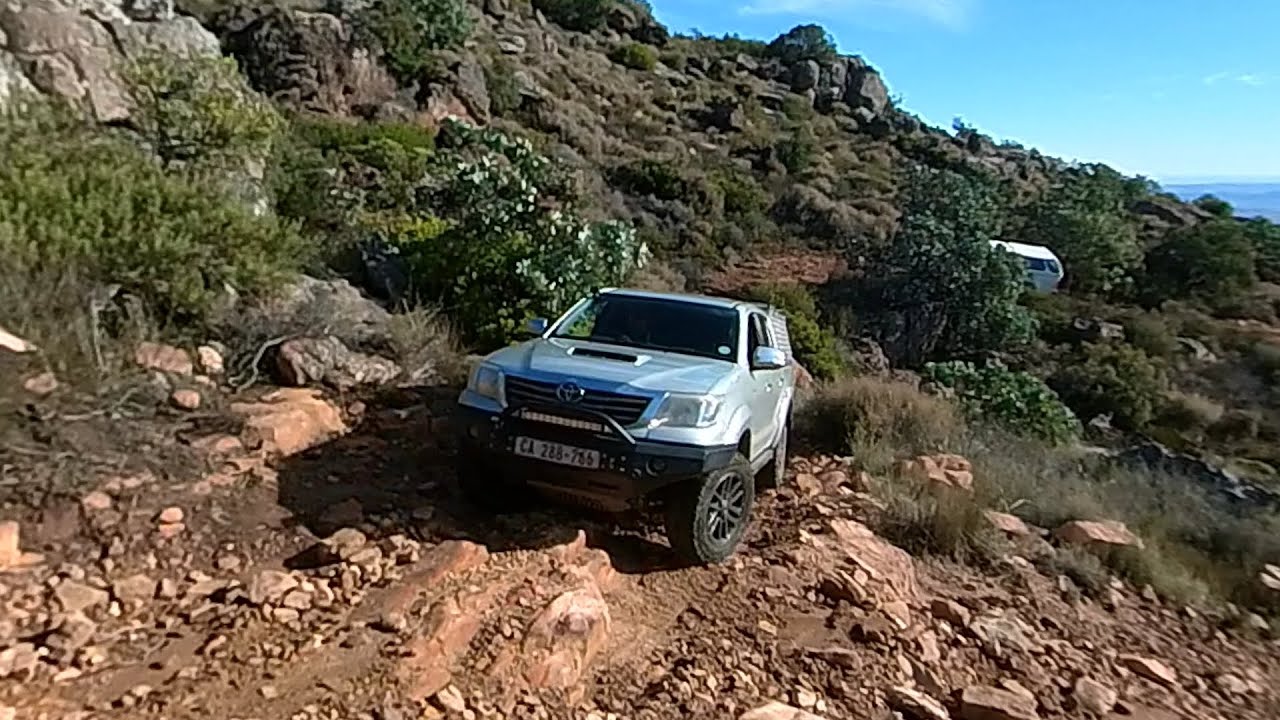 BOEGOEBERG 4X4 TRAIL fuoristrada sulle piste rocciose del Boegoeberg 4x4 Trail