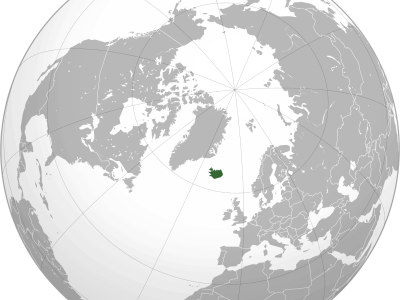 Iceland_(orthographic_projection).svg posizione dell'Islanda sul mappamondo