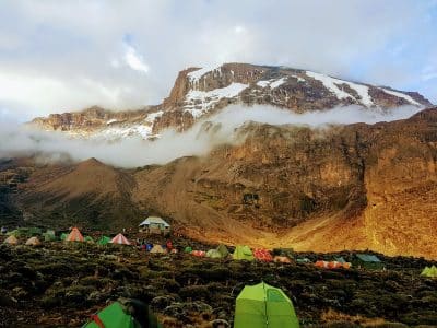 kilimanjaro camp machame route
